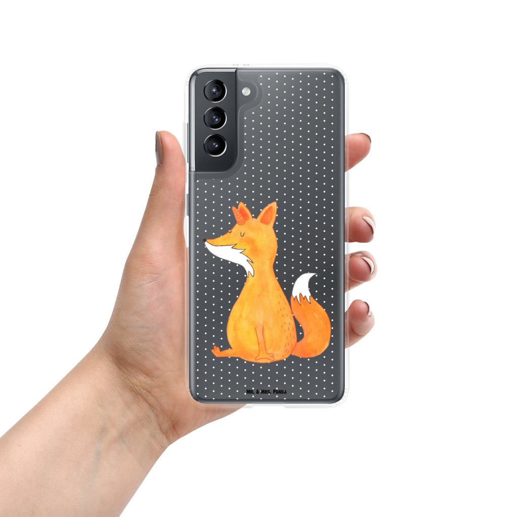 Handyhülle Fuchshörnchen Handyhülle, Handycover, Transparente Handyhülle, Flexible Handyhülle, Handyschutz, Transparent, Durchsichtig, Schutzhülle für Handy, Stilvolle Handyhülle, Robuste Handyhülle, Schutz vor Kratzern, Schützende Handyhülle, Einhorn, Einhörner, Einhorn Deko, Pegasus, Unicorn, Fuchs, Unicorns, Fuchshörnchen, Fuchshorn, Foxycorn, Füchse