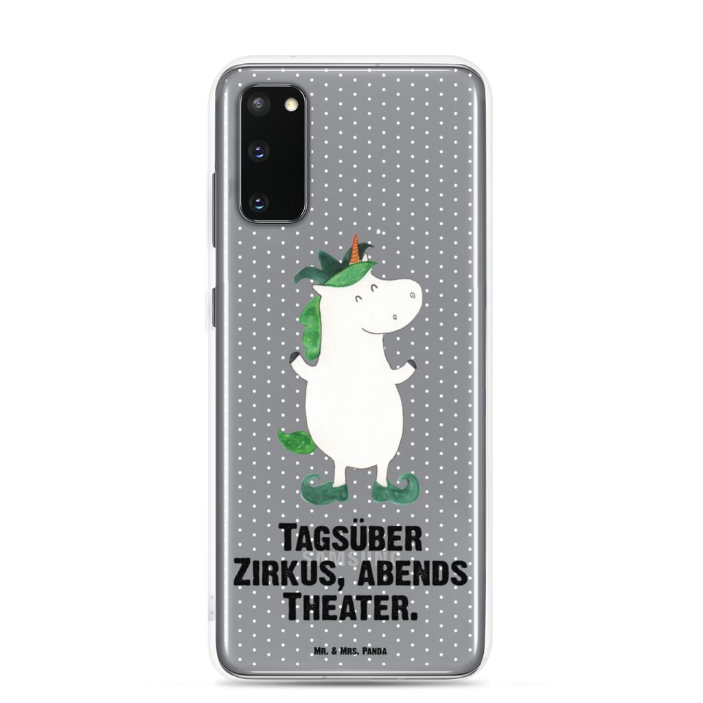 Handyhülle Einhorn Joker Handyhülle, Handycover, Transparente Handyhülle, Flexible Handyhülle, Handyschutz, Transparent, Durchsichtig, Schutzhülle für Handy, Stilvolle Handyhülle, Robuste Handyhülle, Schutz vor Kratzern, Schützende Handyhülle, Einhorn, Einhörner, Einhorn Deko, Pegasus, Unicorn, Hofnarr, Kasper, Gaukler, Mittelalter