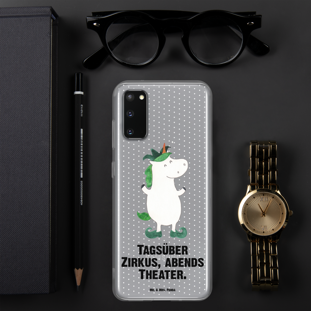 Handyhülle Einhorn Joker Handyhülle, Handycover, Transparente Handyhülle, Flexible Handyhülle, Handyschutz, Transparent, Durchsichtig, Schutzhülle für Handy, Stilvolle Handyhülle, Robuste Handyhülle, Schutz vor Kratzern, Schützende Handyhülle, Einhorn, Einhörner, Einhorn Deko, Pegasus, Unicorn, Hofnarr, Kasper, Gaukler, Mittelalter