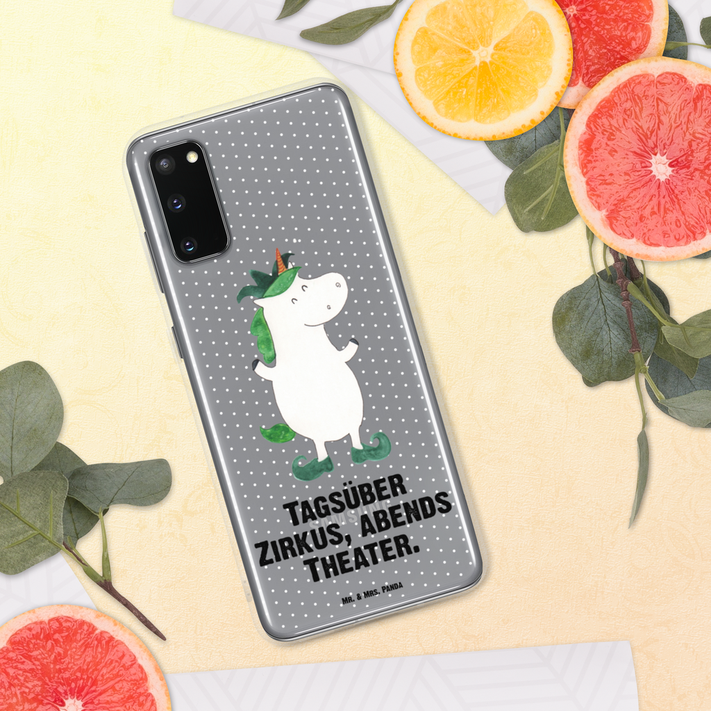 Handyhülle Einhorn Joker Handyhülle, Handycover, Transparente Handyhülle, Flexible Handyhülle, Handyschutz, Transparent, Durchsichtig, Schutzhülle für Handy, Stilvolle Handyhülle, Robuste Handyhülle, Schutz vor Kratzern, Schützende Handyhülle, Einhorn, Einhörner, Einhorn Deko, Pegasus, Unicorn, Hofnarr, Kasper, Gaukler, Mittelalter