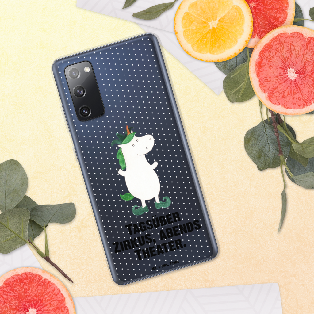 Handyhülle Einhorn Joker Handyhülle, Handycover, Transparente Handyhülle, Flexible Handyhülle, Handyschutz, Transparent, Durchsichtig, Schutzhülle für Handy, Stilvolle Handyhülle, Robuste Handyhülle, Schutz vor Kratzern, Schützende Handyhülle, Einhorn, Einhörner, Einhorn Deko, Pegasus, Unicorn, Hofnarr, Kasper, Gaukler, Mittelalter