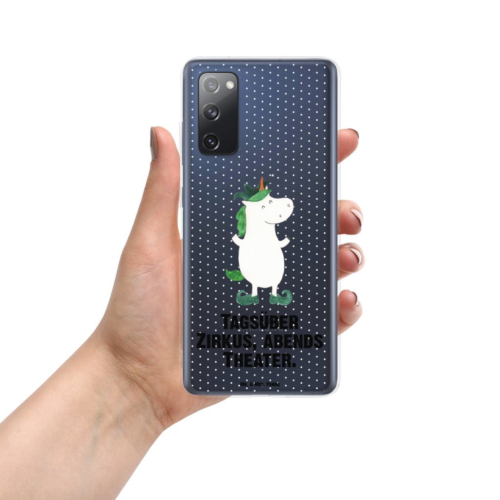 Handyhülle Einhorn Joker Handyhülle, Handycover, Transparente Handyhülle, Flexible Handyhülle, Handyschutz, Transparent, Durchsichtig, Schutzhülle für Handy, Stilvolle Handyhülle, Robuste Handyhülle, Schutz vor Kratzern, Schützende Handyhülle, Einhorn, Einhörner, Einhorn Deko, Pegasus, Unicorn, Hofnarr, Kasper, Gaukler, Mittelalter