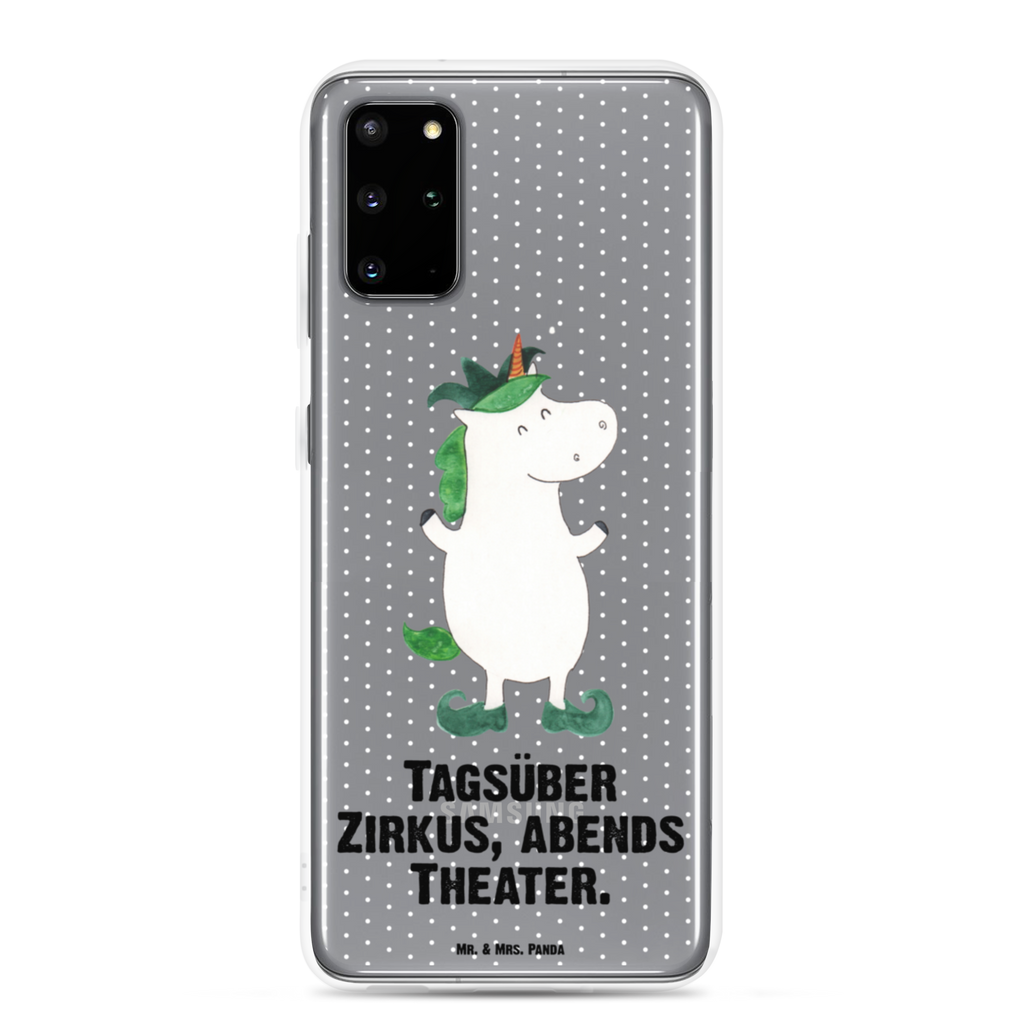 Handyhülle Einhorn Joker Handyhülle, Handycover, Transparente Handyhülle, Flexible Handyhülle, Handyschutz, Transparent, Durchsichtig, Schutzhülle für Handy, Stilvolle Handyhülle, Robuste Handyhülle, Schutz vor Kratzern, Schützende Handyhülle, Einhorn, Einhörner, Einhorn Deko, Pegasus, Unicorn, Hofnarr, Kasper, Gaukler, Mittelalter