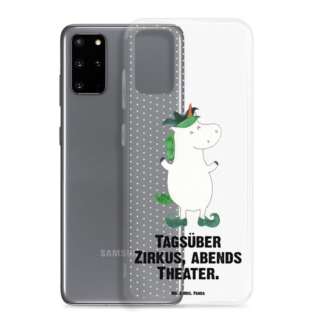 Handyhülle Einhorn Joker Handyhülle, Handycover, Transparente Handyhülle, Flexible Handyhülle, Handyschutz, Transparent, Durchsichtig, Schutzhülle für Handy, Stilvolle Handyhülle, Robuste Handyhülle, Schutz vor Kratzern, Schützende Handyhülle, Einhorn, Einhörner, Einhorn Deko, Pegasus, Unicorn, Hofnarr, Kasper, Gaukler, Mittelalter