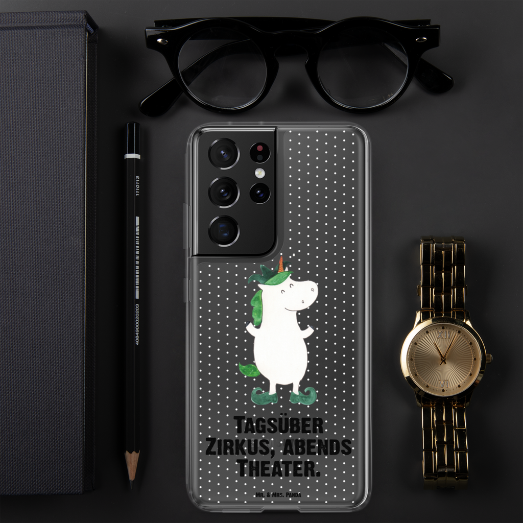 Handyhülle Einhorn Joker Handyhülle, Handycover, Transparente Handyhülle, Flexible Handyhülle, Handyschutz, Transparent, Durchsichtig, Schutzhülle für Handy, Stilvolle Handyhülle, Robuste Handyhülle, Schutz vor Kratzern, Schützende Handyhülle, Einhorn, Einhörner, Einhorn Deko, Pegasus, Unicorn, Hofnarr, Kasper, Gaukler, Mittelalter