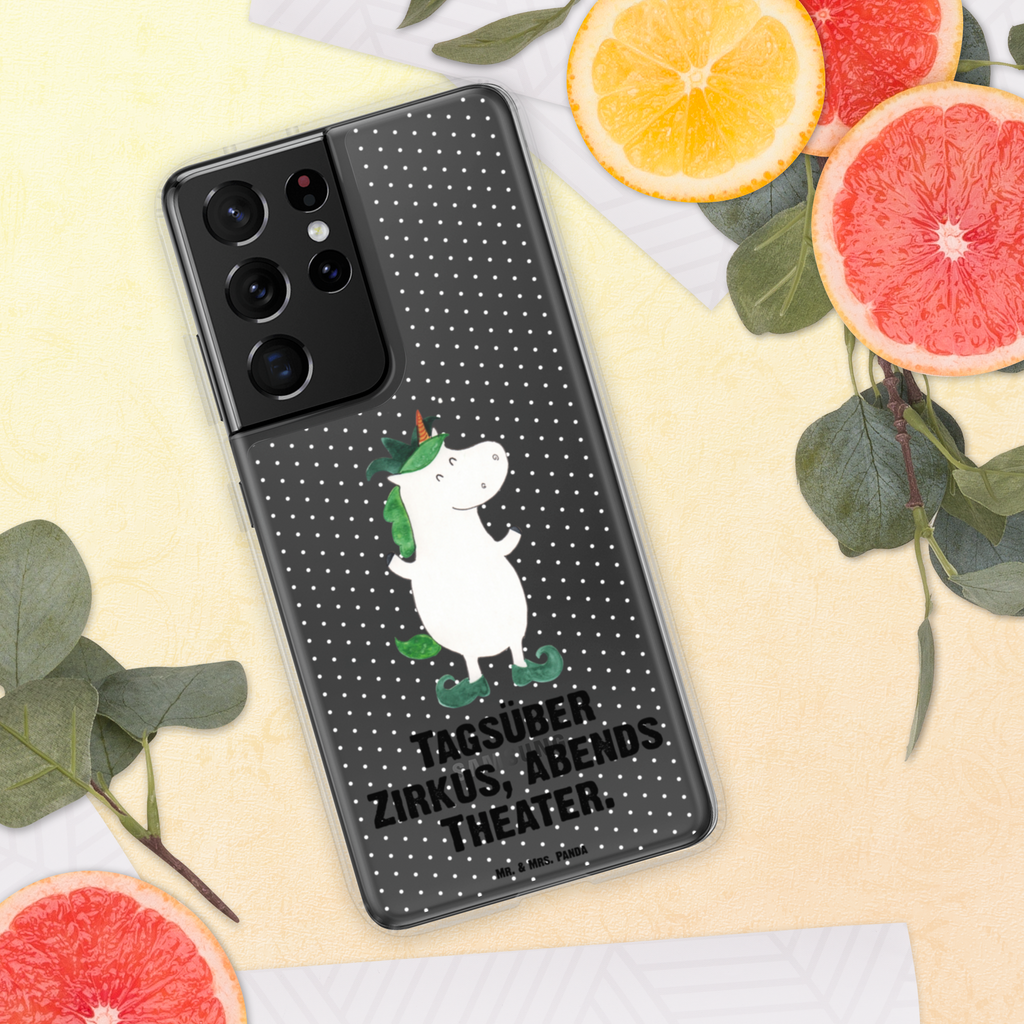 Handyhülle Einhorn Joker Handyhülle, Handycover, Transparente Handyhülle, Flexible Handyhülle, Handyschutz, Transparent, Durchsichtig, Schutzhülle für Handy, Stilvolle Handyhülle, Robuste Handyhülle, Schutz vor Kratzern, Schützende Handyhülle, Einhorn, Einhörner, Einhorn Deko, Pegasus, Unicorn, Hofnarr, Kasper, Gaukler, Mittelalter