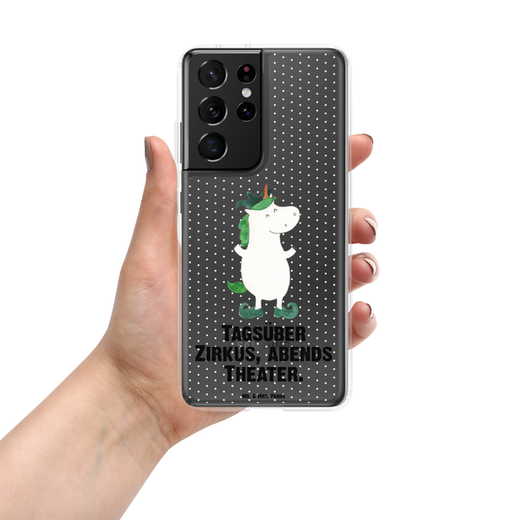 Handyhülle Einhorn Joker Handyhülle, Handycover, Transparente Handyhülle, Flexible Handyhülle, Handyschutz, Transparent, Durchsichtig, Schutzhülle für Handy, Stilvolle Handyhülle, Robuste Handyhülle, Schutz vor Kratzern, Schützende Handyhülle, Einhorn, Einhörner, Einhorn Deko, Pegasus, Unicorn, Hofnarr, Kasper, Gaukler, Mittelalter