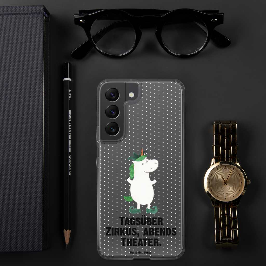 Handyhülle Einhorn Joker Handyhülle, Handycover, Transparente Handyhülle, Flexible Handyhülle, Handyschutz, Transparent, Durchsichtig, Schutzhülle für Handy, Stilvolle Handyhülle, Robuste Handyhülle, Schutz vor Kratzern, Schützende Handyhülle, Einhorn, Einhörner, Einhorn Deko, Pegasus, Unicorn, Hofnarr, Kasper, Gaukler, Mittelalter