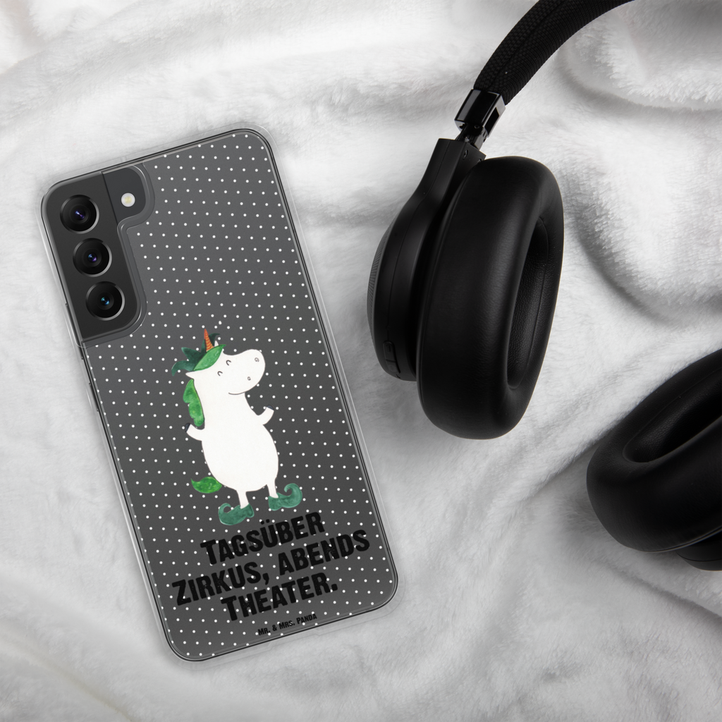 Handyhülle Einhorn Joker Handyhülle, Handycover, Transparente Handyhülle, Flexible Handyhülle, Handyschutz, Transparent, Durchsichtig, Schutzhülle für Handy, Stilvolle Handyhülle, Robuste Handyhülle, Schutz vor Kratzern, Schützende Handyhülle, Einhorn, Einhörner, Einhorn Deko, Pegasus, Unicorn, Hofnarr, Kasper, Gaukler, Mittelalter