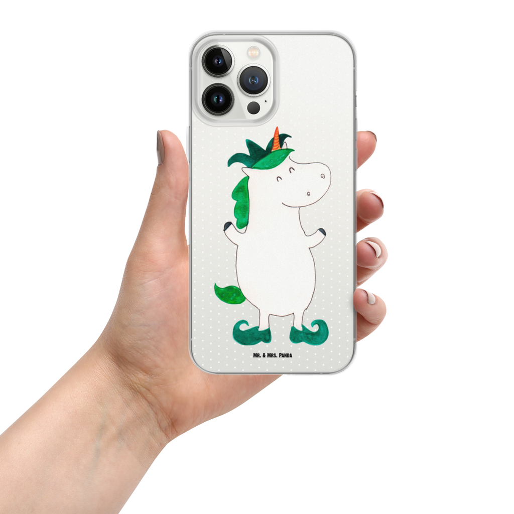 Handyhülle Einhorn Joker Handyhülle, Handycover, Transparente Handyhülle, Flexible Handyhülle, Handyschutz, Transparent, Durchsichtig, Schutzhülle für Handy, Stilvolle Handyhülle, Robuste Handyhülle, Schutz vor Kratzern, Schützende Handyhülle, Einhorn, Einhörner, Einhorn Deko, Pegasus, Unicorn, Hofnarr, Kasper, Gaukler, Mittelalter