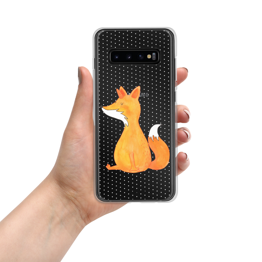 Handyhülle Fuchshörnchen Handyhülle, Handycover, Transparente Handyhülle, Flexible Handyhülle, Handyschutz, Transparent, Durchsichtig, Schutzhülle für Handy, Stilvolle Handyhülle, Robuste Handyhülle, Schutz vor Kratzern, Schützende Handyhülle, Einhorn, Einhörner, Einhorn Deko, Pegasus, Unicorn, Fuchs, Unicorns, Fuchshörnchen, Fuchshorn, Foxycorn, Füchse