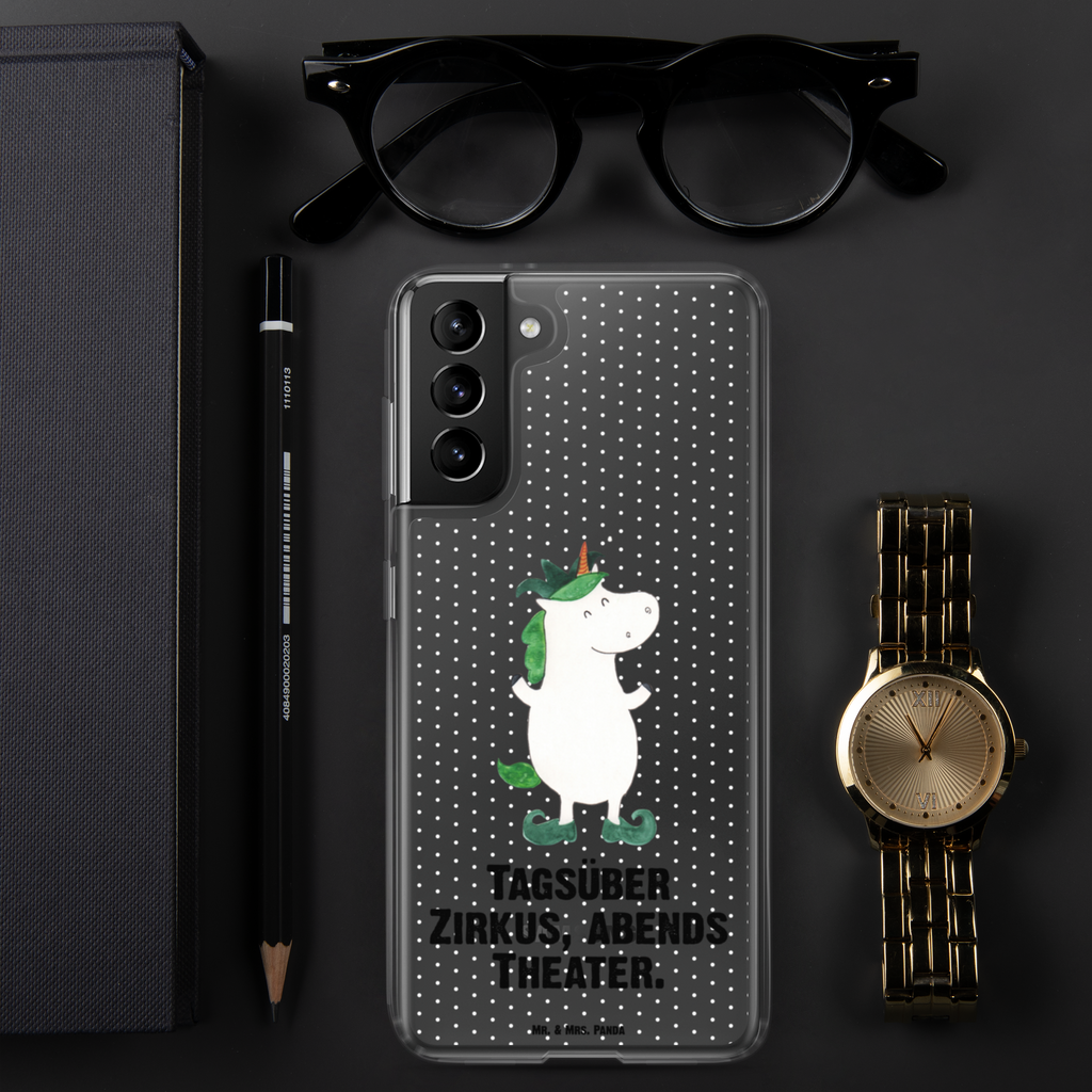 Handyhülle Einhorn Joker Handyhülle, Handycover, Transparente Handyhülle, Flexible Handyhülle, Handyschutz, Transparent, Durchsichtig, Schutzhülle für Handy, Stilvolle Handyhülle, Robuste Handyhülle, Schutz vor Kratzern, Schützende Handyhülle, Einhorn, Einhörner, Einhorn Deko, Pegasus, Unicorn, Hofnarr, Kasper, Gaukler, Mittelalter