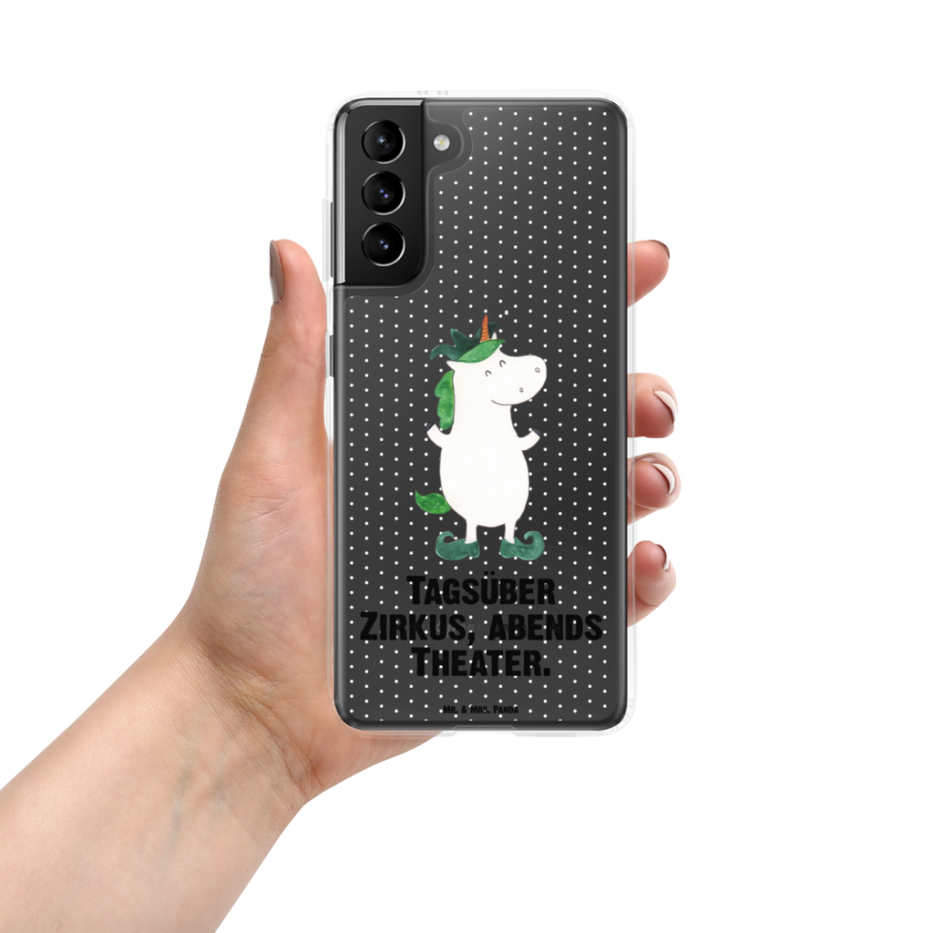 Handyhülle Einhorn Joker Handyhülle, Handycover, Transparente Handyhülle, Flexible Handyhülle, Handyschutz, Transparent, Durchsichtig, Schutzhülle für Handy, Stilvolle Handyhülle, Robuste Handyhülle, Schutz vor Kratzern, Schützende Handyhülle, Einhorn, Einhörner, Einhorn Deko, Pegasus, Unicorn, Hofnarr, Kasper, Gaukler, Mittelalter