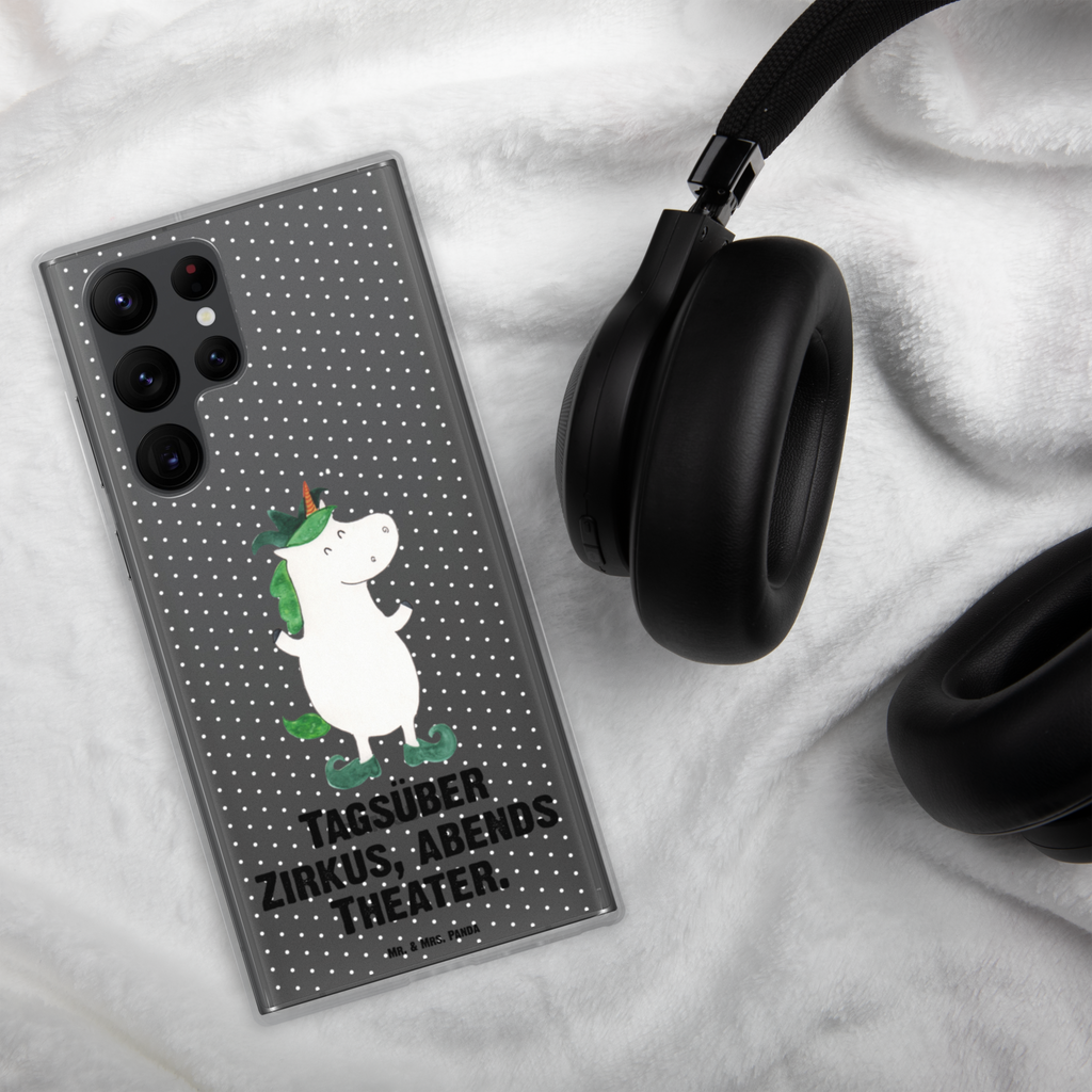 Handyhülle Einhorn Joker Handyhülle, Handycover, Transparente Handyhülle, Flexible Handyhülle, Handyschutz, Transparent, Durchsichtig, Schutzhülle für Handy, Stilvolle Handyhülle, Robuste Handyhülle, Schutz vor Kratzern, Schützende Handyhülle, Einhorn, Einhörner, Einhorn Deko, Pegasus, Unicorn, Hofnarr, Kasper, Gaukler, Mittelalter