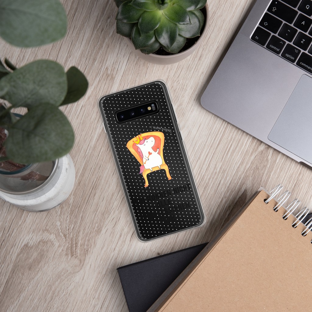 Handyhülle Einhorn König Handyhülle, Handycover, Transparente Handyhülle, Flexible Handyhülle, Handyschutz, Transparent, Durchsichtig, Schutzhülle für Handy, Stilvolle Handyhülle, Robuste Handyhülle, Schutz vor Kratzern, Schützende Handyhülle, Einhorn, Einhörner, Einhorn Deko, Pegasus, Unicorn, König, Präsident, Bundeskanzler, Herrscher, Kaiser, Prinzessin, Krone