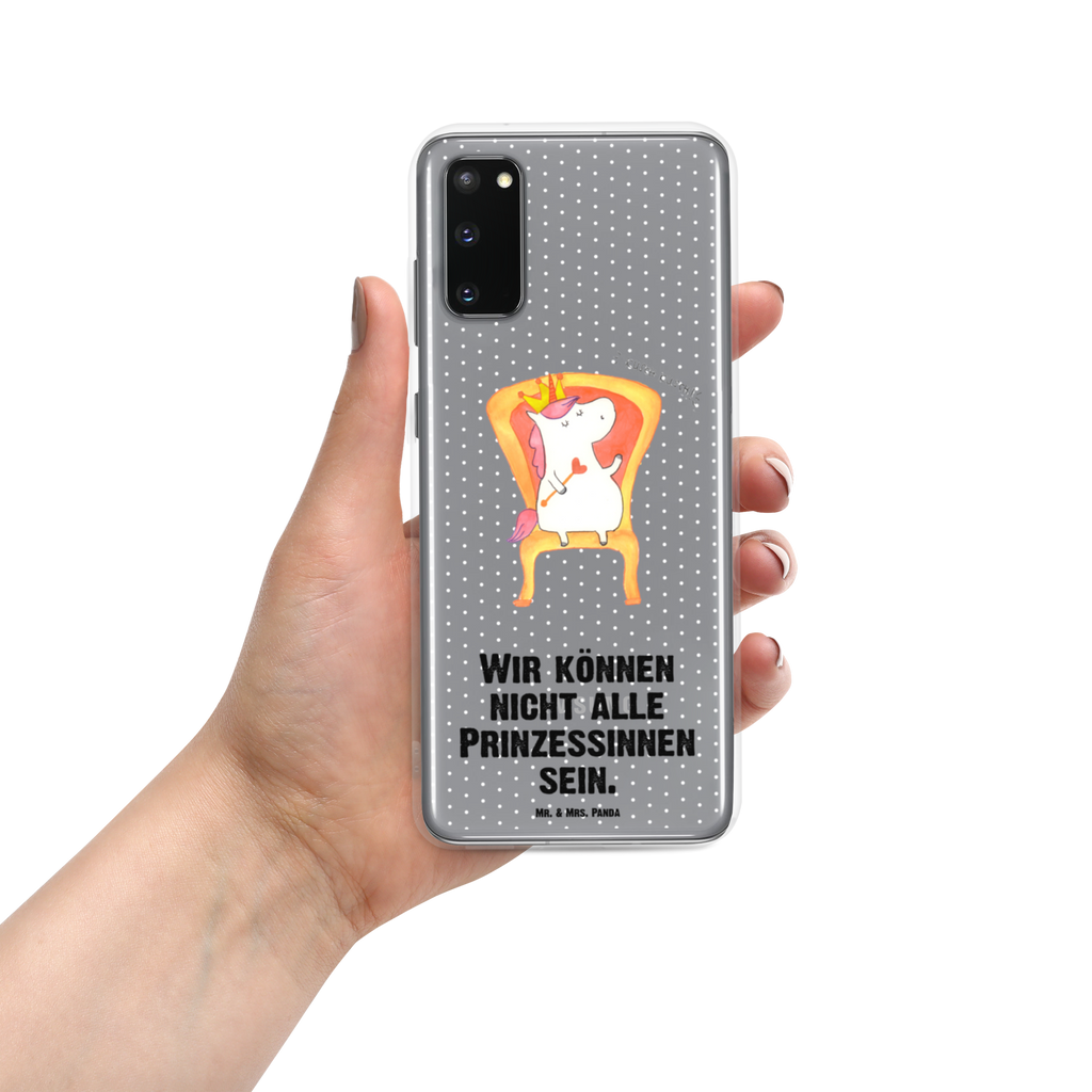 Handyhülle Einhorn König Handyhülle, Handycover, Transparente Handyhülle, Flexible Handyhülle, Handyschutz, Transparent, Durchsichtig, Schutzhülle für Handy, Stilvolle Handyhülle, Robuste Handyhülle, Schutz vor Kratzern, Schützende Handyhülle, Einhorn, Einhörner, Einhorn Deko, Pegasus, Unicorn, König, Präsident, Bundeskanzler, Herrscher, Kaiser, Prinzessin, Krone