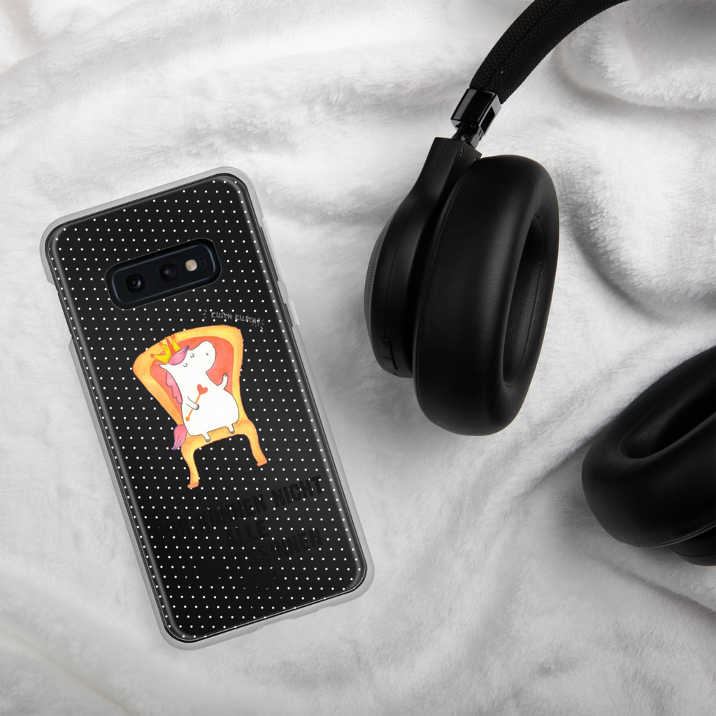 Handyhülle Einhorn König Handyhülle, Handycover, Transparente Handyhülle, Flexible Handyhülle, Handyschutz, Transparent, Durchsichtig, Schutzhülle für Handy, Stilvolle Handyhülle, Robuste Handyhülle, Schutz vor Kratzern, Schützende Handyhülle, Einhorn, Einhörner, Einhorn Deko, Pegasus, Unicorn, König, Präsident, Bundeskanzler, Herrscher, Kaiser, Prinzessin, Krone