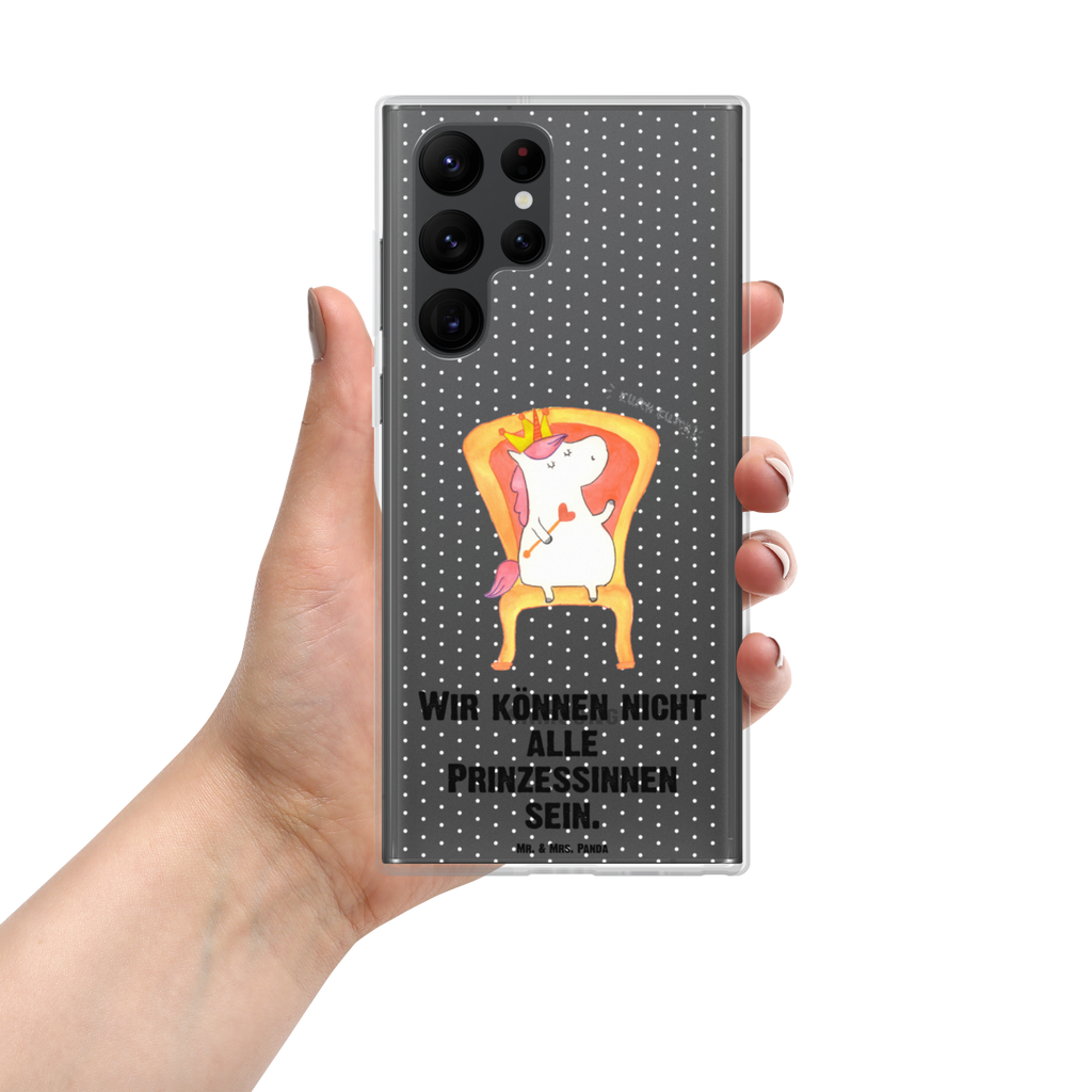 Handyhülle Einhorn König Handyhülle, Handycover, Transparente Handyhülle, Flexible Handyhülle, Handyschutz, Transparent, Durchsichtig, Schutzhülle für Handy, Stilvolle Handyhülle, Robuste Handyhülle, Schutz vor Kratzern, Schützende Handyhülle, Einhorn, Einhörner, Einhorn Deko, Pegasus, Unicorn, König, Präsident, Bundeskanzler, Herrscher, Kaiser, Prinzessin, Krone