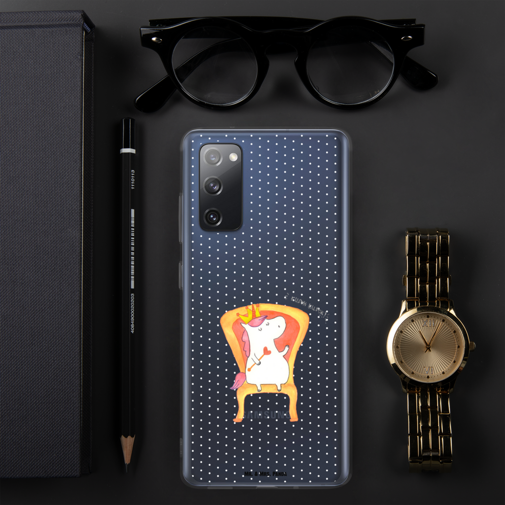 Handyhülle Einhorn König Handyhülle, Handycover, Transparente Handyhülle, Flexible Handyhülle, Handyschutz, Transparent, Durchsichtig, Schutzhülle für Handy, Stilvolle Handyhülle, Robuste Handyhülle, Schutz vor Kratzern, Schützende Handyhülle, Einhorn, Einhörner, Einhorn Deko, Pegasus, Unicorn, König, Präsident, Bundeskanzler, Herrscher, Kaiser, Prinzessin, Krone