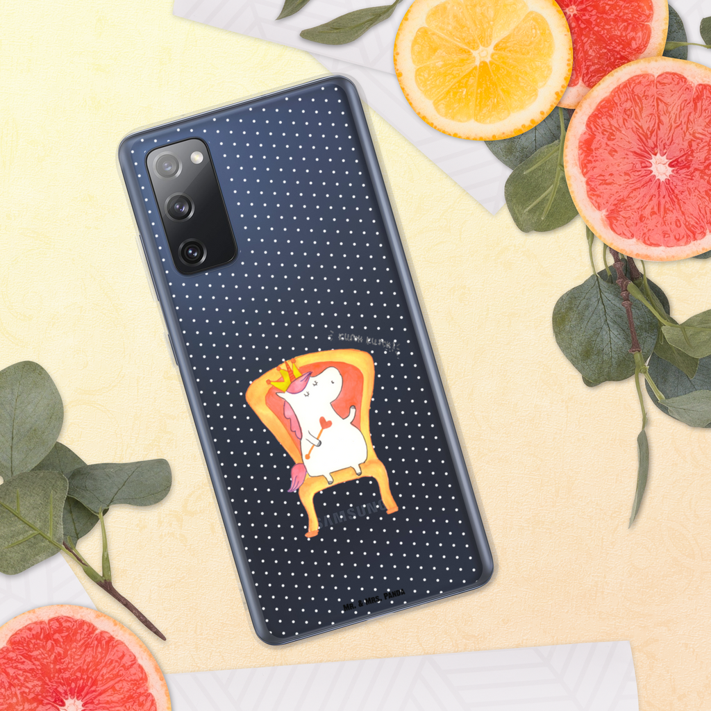 Handyhülle Einhorn König Handyhülle, Handycover, Transparente Handyhülle, Flexible Handyhülle, Handyschutz, Transparent, Durchsichtig, Schutzhülle für Handy, Stilvolle Handyhülle, Robuste Handyhülle, Schutz vor Kratzern, Schützende Handyhülle, Einhorn, Einhörner, Einhorn Deko, Pegasus, Unicorn, König, Präsident, Bundeskanzler, Herrscher, Kaiser, Prinzessin, Krone