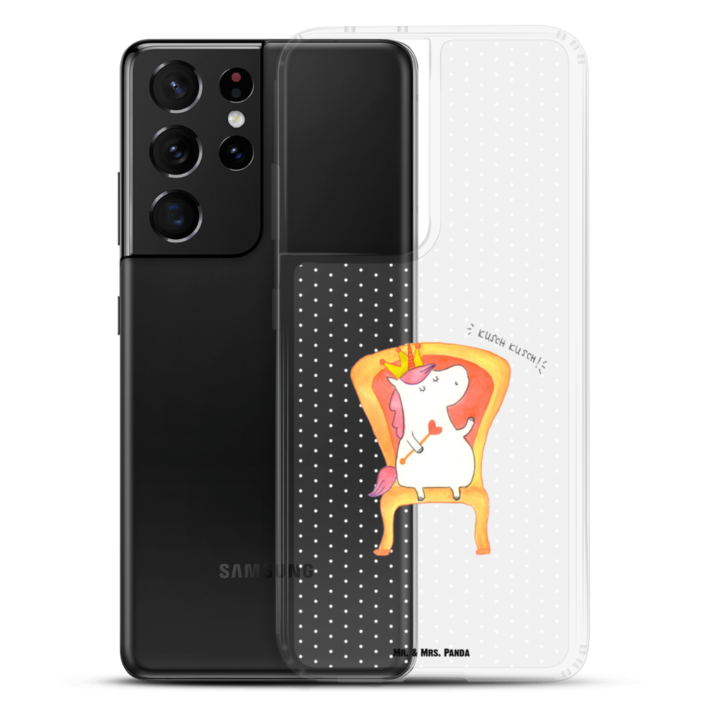 Handyhülle Einhorn König Handyhülle, Handycover, Transparente Handyhülle, Flexible Handyhülle, Handyschutz, Transparent, Durchsichtig, Schutzhülle für Handy, Stilvolle Handyhülle, Robuste Handyhülle, Schutz vor Kratzern, Schützende Handyhülle, Einhorn, Einhörner, Einhorn Deko, Pegasus, Unicorn, König, Präsident, Bundeskanzler, Herrscher, Kaiser, Prinzessin, Krone