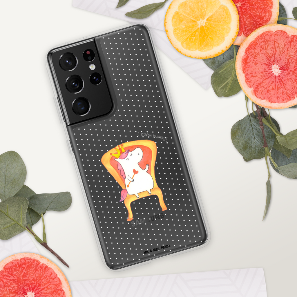 Handyhülle Einhorn König Handyhülle, Handycover, Transparente Handyhülle, Flexible Handyhülle, Handyschutz, Transparent, Durchsichtig, Schutzhülle für Handy, Stilvolle Handyhülle, Robuste Handyhülle, Schutz vor Kratzern, Schützende Handyhülle, Einhorn, Einhörner, Einhorn Deko, Pegasus, Unicorn, König, Präsident, Bundeskanzler, Herrscher, Kaiser, Prinzessin, Krone