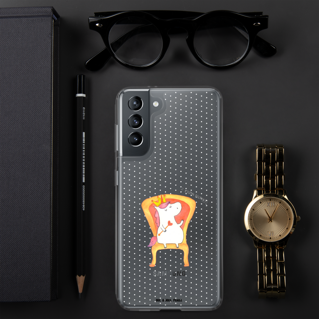 Handyhülle Einhorn König Handyhülle, Handycover, Transparente Handyhülle, Flexible Handyhülle, Handyschutz, Transparent, Durchsichtig, Schutzhülle für Handy, Stilvolle Handyhülle, Robuste Handyhülle, Schutz vor Kratzern, Schützende Handyhülle, Einhorn, Einhörner, Einhorn Deko, Pegasus, Unicorn, König, Präsident, Bundeskanzler, Herrscher, Kaiser, Prinzessin, Krone