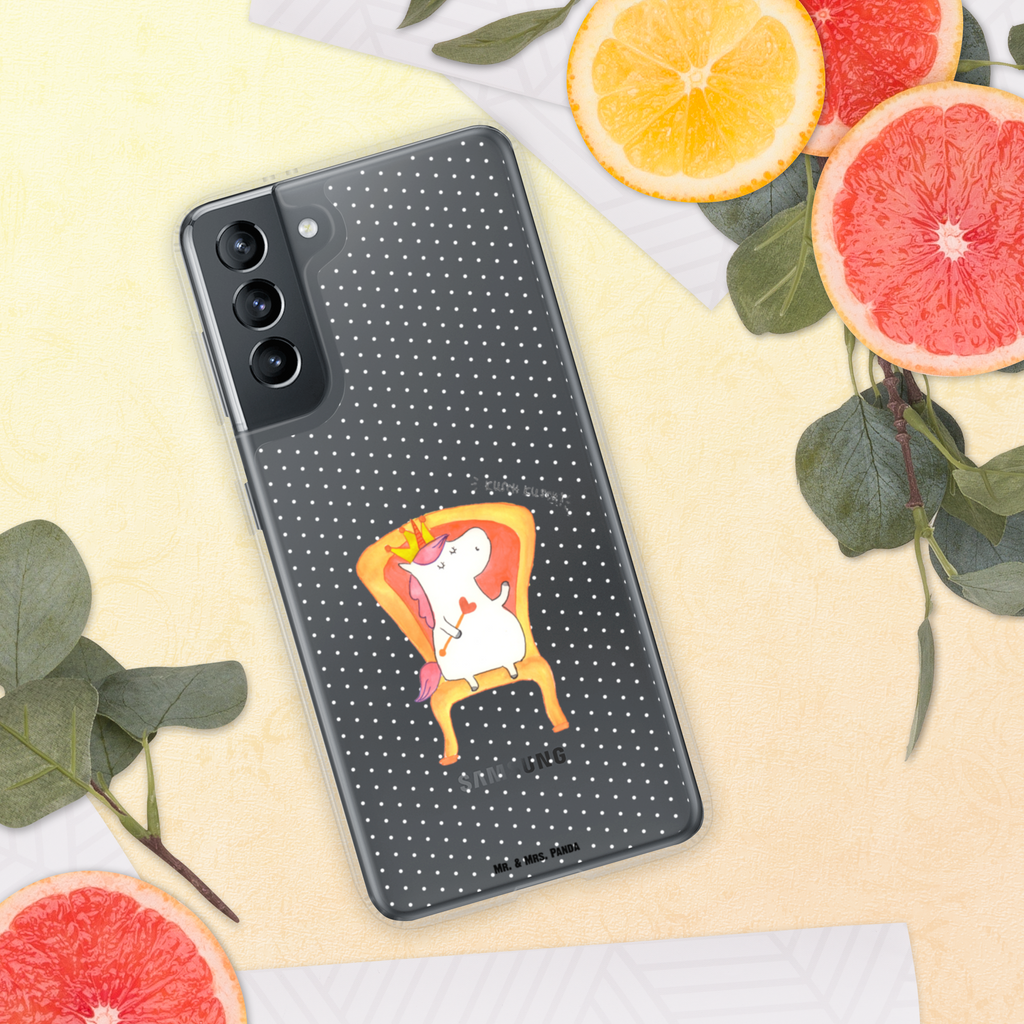 Handyhülle Einhorn König Handyhülle, Handycover, Transparente Handyhülle, Flexible Handyhülle, Handyschutz, Transparent, Durchsichtig, Schutzhülle für Handy, Stilvolle Handyhülle, Robuste Handyhülle, Schutz vor Kratzern, Schützende Handyhülle, Einhorn, Einhörner, Einhorn Deko, Pegasus, Unicorn, König, Präsident, Bundeskanzler, Herrscher, Kaiser, Prinzessin, Krone