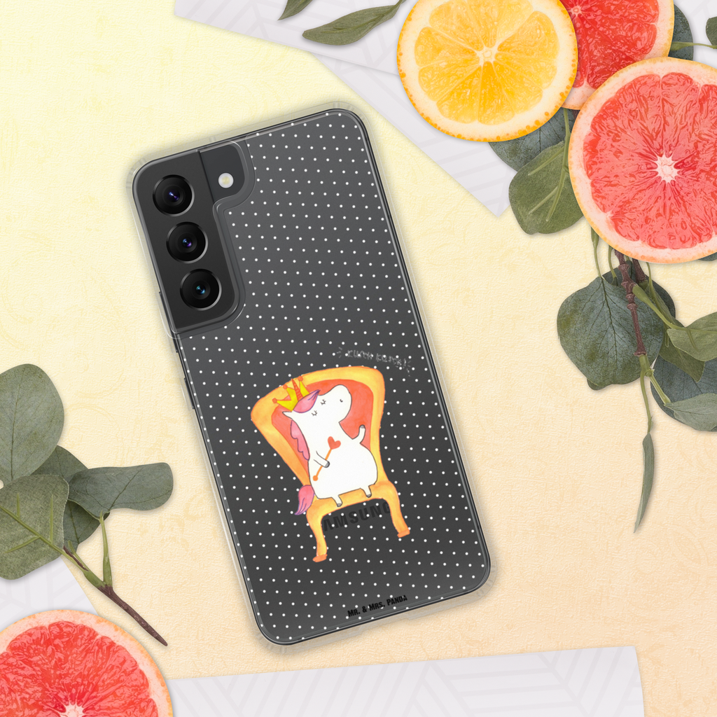 Handyhülle Einhorn König Handyhülle, Handycover, Transparente Handyhülle, Flexible Handyhülle, Handyschutz, Transparent, Durchsichtig, Schutzhülle für Handy, Stilvolle Handyhülle, Robuste Handyhülle, Schutz vor Kratzern, Schützende Handyhülle, Einhorn, Einhörner, Einhorn Deko, Pegasus, Unicorn, König, Präsident, Bundeskanzler, Herrscher, Kaiser, Prinzessin, Krone