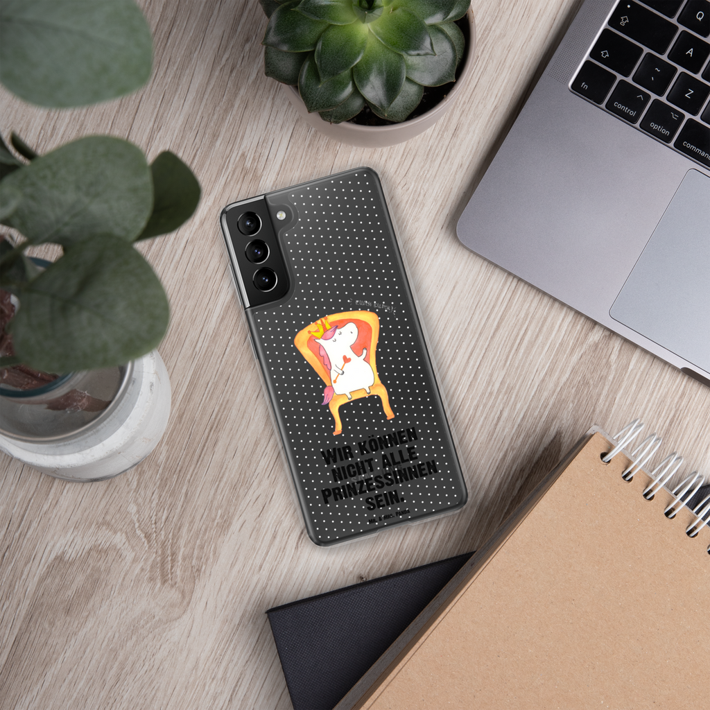 Handyhülle Einhorn König Handyhülle, Handycover, Transparente Handyhülle, Flexible Handyhülle, Handyschutz, Transparent, Durchsichtig, Schutzhülle für Handy, Stilvolle Handyhülle, Robuste Handyhülle, Schutz vor Kratzern, Schützende Handyhülle, Einhorn, Einhörner, Einhorn Deko, Pegasus, Unicorn, König, Präsident, Bundeskanzler, Herrscher, Kaiser, Prinzessin, Krone