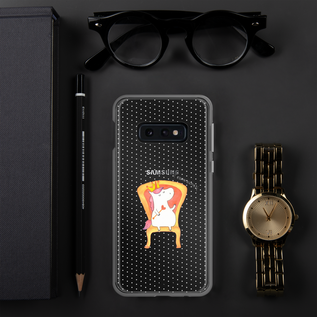 Handyhülle Einhorn König Handyhülle, Handycover, Transparente Handyhülle, Flexible Handyhülle, Handyschutz, Transparent, Durchsichtig, Schutzhülle für Handy, Stilvolle Handyhülle, Robuste Handyhülle, Schutz vor Kratzern, Schützende Handyhülle, Einhorn, Einhörner, Einhorn Deko, Pegasus, Unicorn, König, Präsident, Bundeskanzler, Herrscher, Kaiser, Prinzessin, Krone