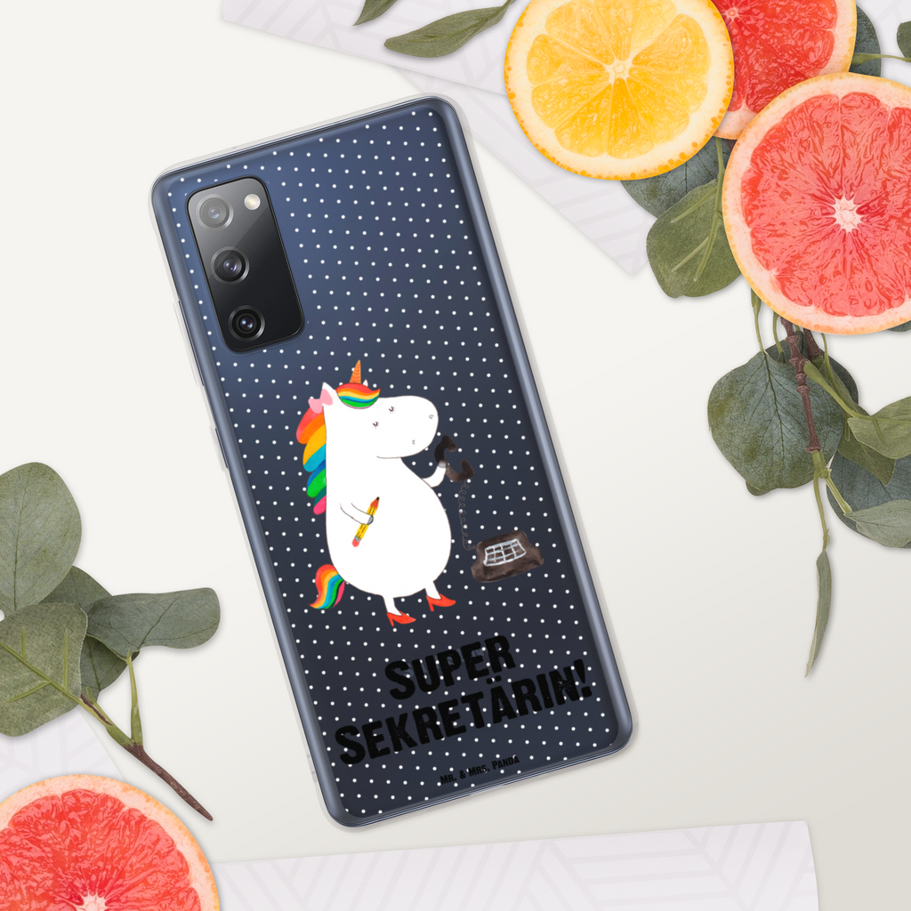 Handyhülle Einhorn Sekretärin Handyhülle, Handycover, Transparente Handyhülle, Flexible Handyhülle, Handyschutz, Transparent, Durchsichtig, Schutzhülle für Handy, Stilvolle Handyhülle, Robuste Handyhülle, Schutz vor Kratzern, Schützende Handyhülle, Einhorn, Einhörner, Einhorn Deko, Pegasus, Unicorn, Sekretärin, Büro, Rechtsanwältin, Rechtsanwaltsgehilfin, Steuerbüro, Steuerkanzlei, Bürokraft, Bürohilfe