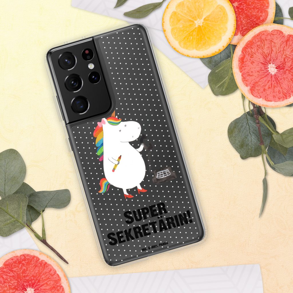 Handyhülle Einhorn Sekretärin Handyhülle, Handycover, Transparente Handyhülle, Flexible Handyhülle, Handyschutz, Transparent, Durchsichtig, Schutzhülle für Handy, Stilvolle Handyhülle, Robuste Handyhülle, Schutz vor Kratzern, Schützende Handyhülle, Einhorn, Einhörner, Einhorn Deko, Pegasus, Unicorn, Sekretärin, Büro, Rechtsanwältin, Rechtsanwaltsgehilfin, Steuerbüro, Steuerkanzlei, Bürokraft, Bürohilfe