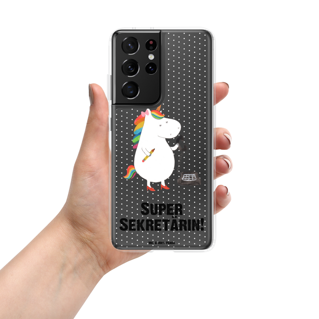 Handyhülle Einhorn Sekretärin Handyhülle, Handycover, Transparente Handyhülle, Flexible Handyhülle, Handyschutz, Transparent, Durchsichtig, Schutzhülle für Handy, Stilvolle Handyhülle, Robuste Handyhülle, Schutz vor Kratzern, Schützende Handyhülle, Einhorn, Einhörner, Einhorn Deko, Pegasus, Unicorn, Sekretärin, Büro, Rechtsanwältin, Rechtsanwaltsgehilfin, Steuerbüro, Steuerkanzlei, Bürokraft, Bürohilfe