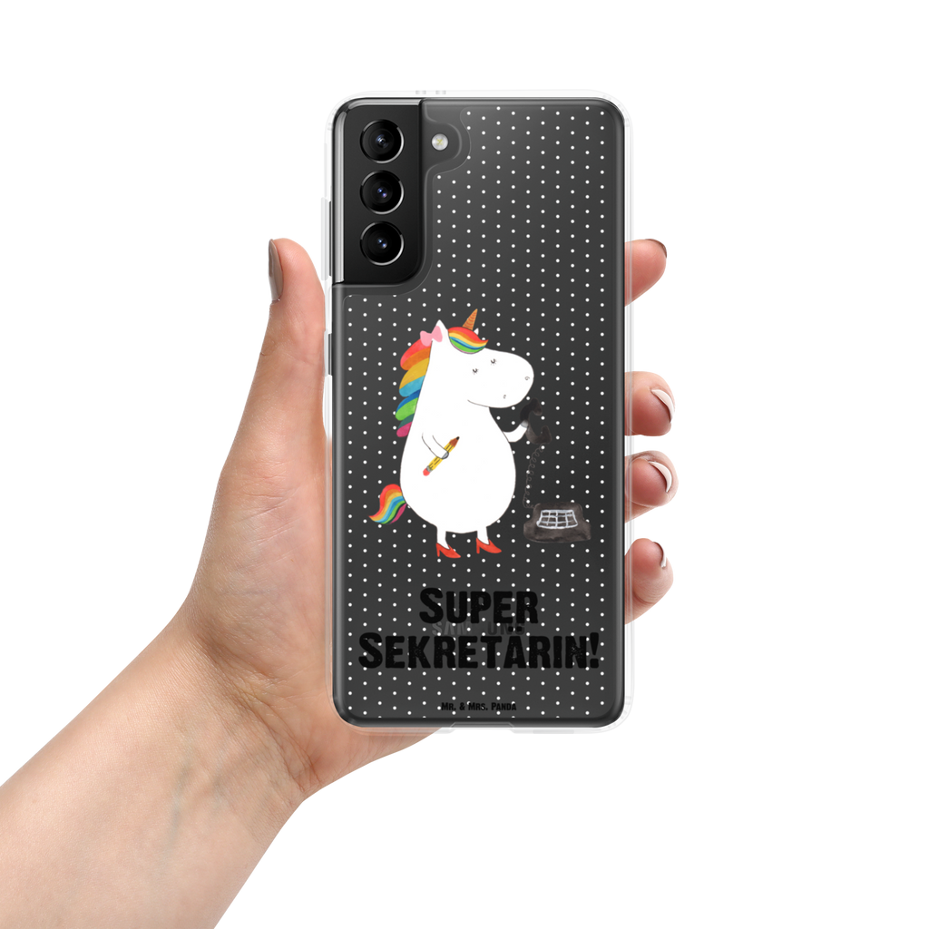 Handyhülle Einhorn Sekretärin Handyhülle, Handycover, Transparente Handyhülle, Flexible Handyhülle, Handyschutz, Transparent, Durchsichtig, Schutzhülle für Handy, Stilvolle Handyhülle, Robuste Handyhülle, Schutz vor Kratzern, Schützende Handyhülle, Einhorn, Einhörner, Einhorn Deko, Pegasus, Unicorn, Sekretärin, Büro, Rechtsanwältin, Rechtsanwaltsgehilfin, Steuerbüro, Steuerkanzlei, Bürokraft, Bürohilfe