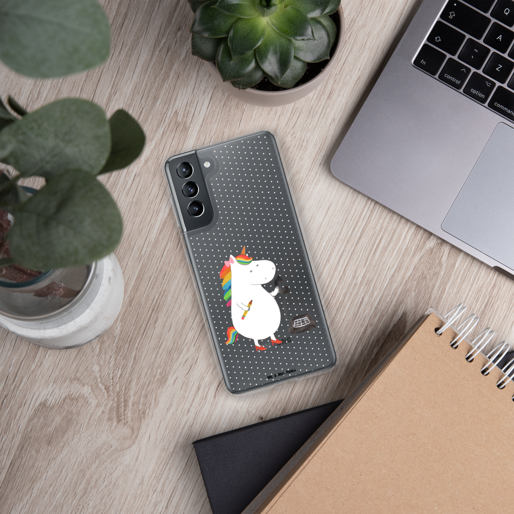 Handyhülle Einhorn Sekretärin Handyhülle, Handycover, Transparente Handyhülle, Flexible Handyhülle, Handyschutz, Transparent, Durchsichtig, Schutzhülle für Handy, Stilvolle Handyhülle, Robuste Handyhülle, Schutz vor Kratzern, Schützende Handyhülle, Einhorn, Einhörner, Einhorn Deko, Pegasus, Unicorn, Sekretärin, Büro, Rechtsanwältin, Rechtsanwaltsgehilfin, Steuerbüro, Steuerkanzlei, Bürokraft, Bürohilfe