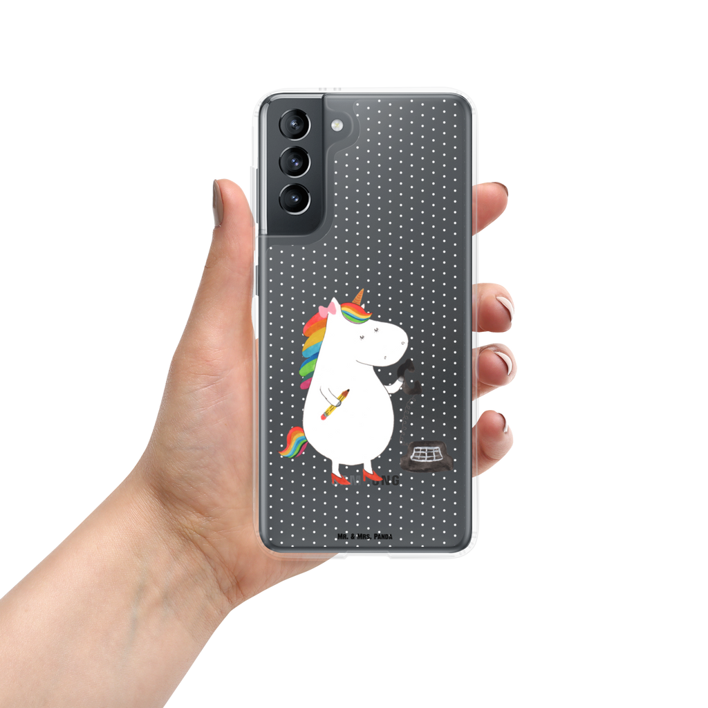 Handyhülle Einhorn Sekretärin Handyhülle, Handycover, Transparente Handyhülle, Flexible Handyhülle, Handyschutz, Transparent, Durchsichtig, Schutzhülle für Handy, Stilvolle Handyhülle, Robuste Handyhülle, Schutz vor Kratzern, Schützende Handyhülle, Einhorn, Einhörner, Einhorn Deko, Pegasus, Unicorn, Sekretärin, Büro, Rechtsanwältin, Rechtsanwaltsgehilfin, Steuerbüro, Steuerkanzlei, Bürokraft, Bürohilfe