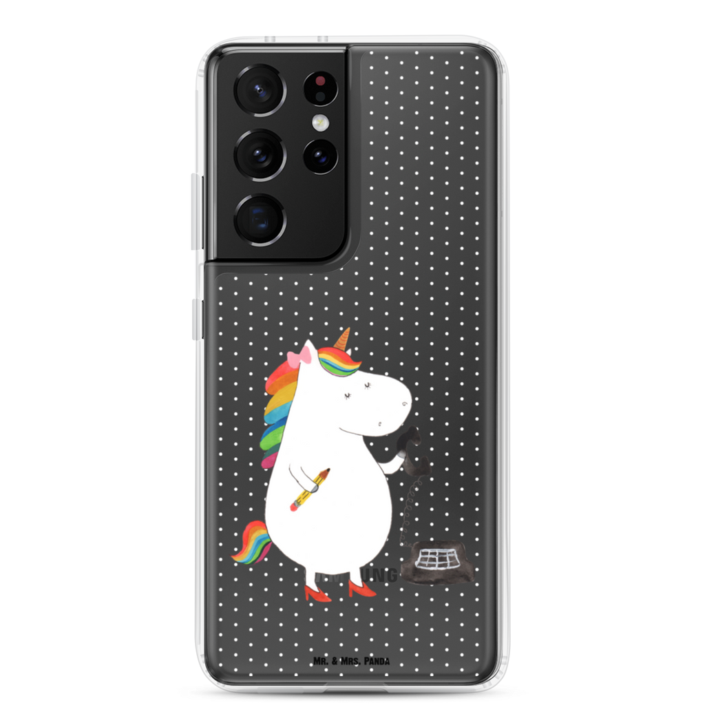 Handyhülle Einhorn Sekretärin Handyhülle, Handycover, Transparente Handyhülle, Flexible Handyhülle, Handyschutz, Transparent, Durchsichtig, Schutzhülle für Handy, Stilvolle Handyhülle, Robuste Handyhülle, Schutz vor Kratzern, Schützende Handyhülle, Einhorn, Einhörner, Einhorn Deko, Pegasus, Unicorn, Sekretärin, Büro, Rechtsanwältin, Rechtsanwaltsgehilfin, Steuerbüro, Steuerkanzlei, Bürokraft, Bürohilfe