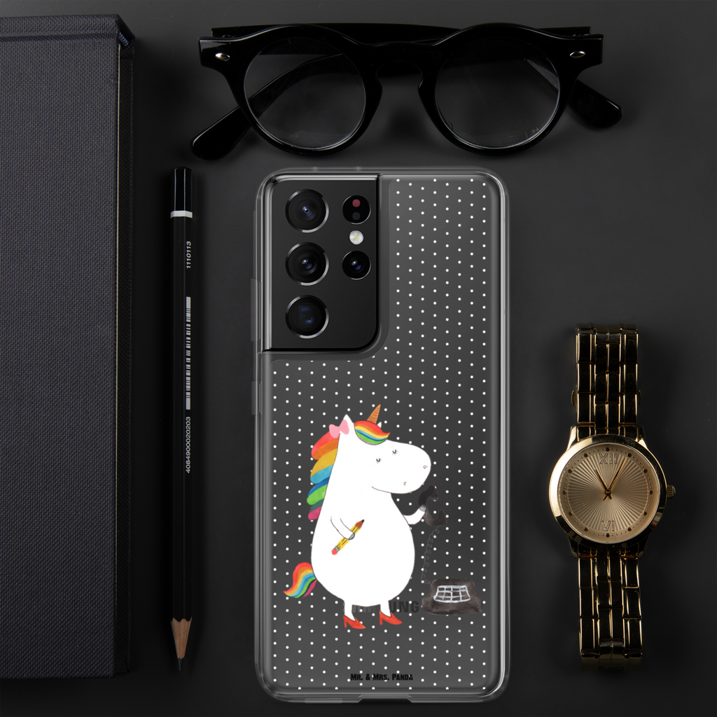 Handyhülle Einhorn Sekretärin Handyhülle, Handycover, Transparente Handyhülle, Flexible Handyhülle, Handyschutz, Transparent, Durchsichtig, Schutzhülle für Handy, Stilvolle Handyhülle, Robuste Handyhülle, Schutz vor Kratzern, Schützende Handyhülle, Einhorn, Einhörner, Einhorn Deko, Pegasus, Unicorn, Sekretärin, Büro, Rechtsanwältin, Rechtsanwaltsgehilfin, Steuerbüro, Steuerkanzlei, Bürokraft, Bürohilfe