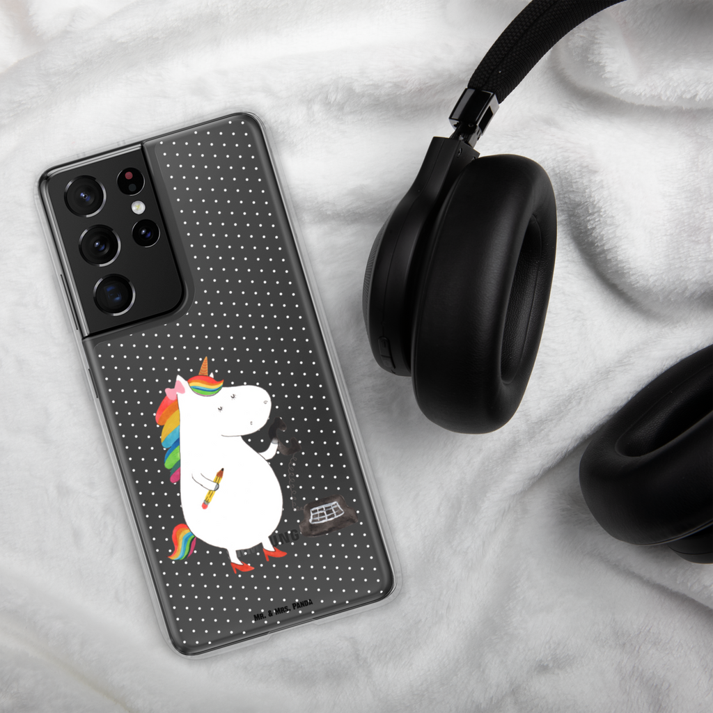 Handyhülle Einhorn Sekretärin Handyhülle, Handycover, Transparente Handyhülle, Flexible Handyhülle, Handyschutz, Transparent, Durchsichtig, Schutzhülle für Handy, Stilvolle Handyhülle, Robuste Handyhülle, Schutz vor Kratzern, Schützende Handyhülle, Einhorn, Einhörner, Einhorn Deko, Pegasus, Unicorn, Sekretärin, Büro, Rechtsanwältin, Rechtsanwaltsgehilfin, Steuerbüro, Steuerkanzlei, Bürokraft, Bürohilfe