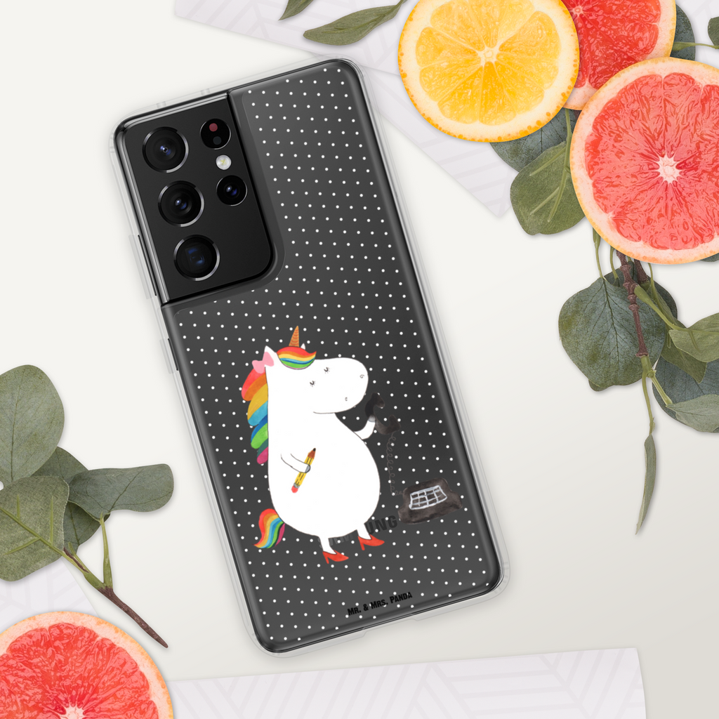 Handyhülle Einhorn Sekretärin Handyhülle, Handycover, Transparente Handyhülle, Flexible Handyhülle, Handyschutz, Transparent, Durchsichtig, Schutzhülle für Handy, Stilvolle Handyhülle, Robuste Handyhülle, Schutz vor Kratzern, Schützende Handyhülle, Einhorn, Einhörner, Einhorn Deko, Pegasus, Unicorn, Sekretärin, Büro, Rechtsanwältin, Rechtsanwaltsgehilfin, Steuerbüro, Steuerkanzlei, Bürokraft, Bürohilfe