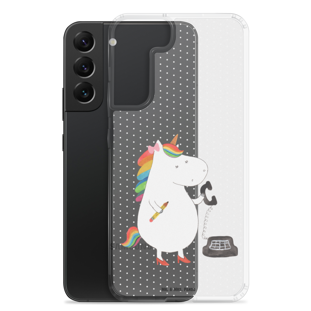 Handyhülle Einhorn Sekretärin Handyhülle, Handycover, Transparente Handyhülle, Flexible Handyhülle, Handyschutz, Transparent, Durchsichtig, Schutzhülle für Handy, Stilvolle Handyhülle, Robuste Handyhülle, Schutz vor Kratzern, Schützende Handyhülle, Einhorn, Einhörner, Einhorn Deko, Pegasus, Unicorn, Sekretärin, Büro, Rechtsanwältin, Rechtsanwaltsgehilfin, Steuerbüro, Steuerkanzlei, Bürokraft, Bürohilfe