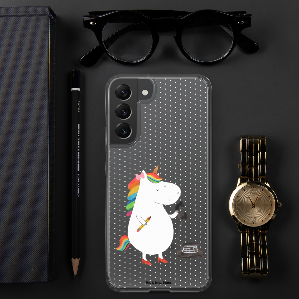 Handyhülle Einhorn Sekretärin Handyhülle, Handycover, Transparente Handyhülle, Flexible Handyhülle, Handyschutz, Transparent, Durchsichtig, Schutzhülle für Handy, Stilvolle Handyhülle, Robuste Handyhülle, Schutz vor Kratzern, Schützende Handyhülle, Einhorn, Einhörner, Einhorn Deko, Pegasus, Unicorn, Sekretärin, Büro, Rechtsanwältin, Rechtsanwaltsgehilfin, Steuerbüro, Steuerkanzlei, Bürokraft, Bürohilfe