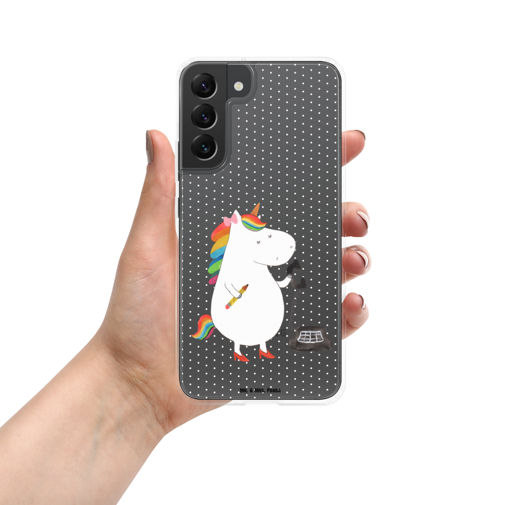 Handyhülle Einhorn Sekretärin Handyhülle, Handycover, Transparente Handyhülle, Flexible Handyhülle, Handyschutz, Transparent, Durchsichtig, Schutzhülle für Handy, Stilvolle Handyhülle, Robuste Handyhülle, Schutz vor Kratzern, Schützende Handyhülle, Einhorn, Einhörner, Einhorn Deko, Pegasus, Unicorn, Sekretärin, Büro, Rechtsanwältin, Rechtsanwaltsgehilfin, Steuerbüro, Steuerkanzlei, Bürokraft, Bürohilfe