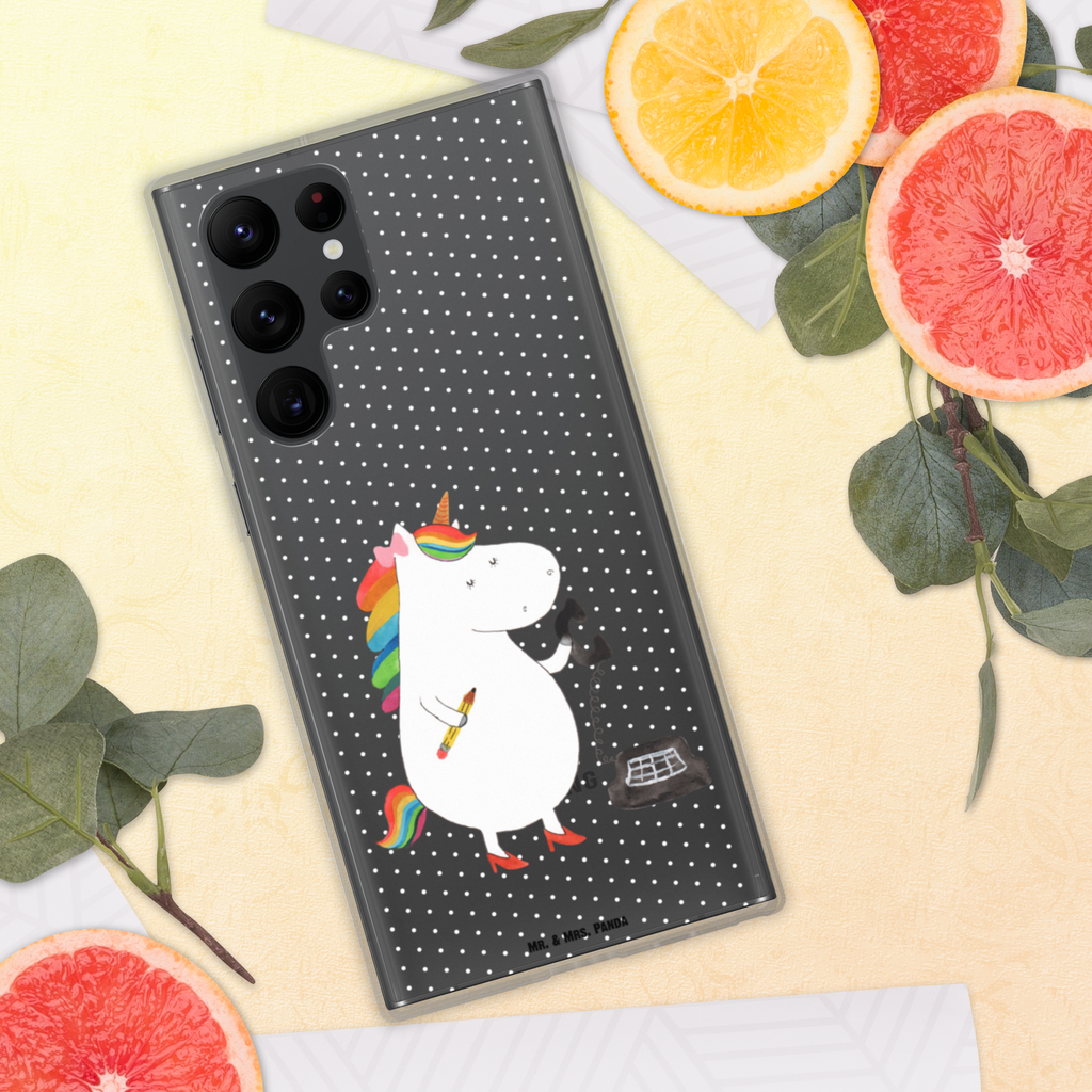 Handyhülle Einhorn Sekretärin Handyhülle, Handycover, Transparente Handyhülle, Flexible Handyhülle, Handyschutz, Transparent, Durchsichtig, Schutzhülle für Handy, Stilvolle Handyhülle, Robuste Handyhülle, Schutz vor Kratzern, Schützende Handyhülle, Einhorn, Einhörner, Einhorn Deko, Pegasus, Unicorn, Sekretärin, Büro, Rechtsanwältin, Rechtsanwaltsgehilfin, Steuerbüro, Steuerkanzlei, Bürokraft, Bürohilfe