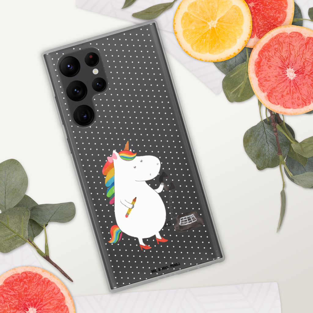 Handyhülle Einhorn Sekretärin Handyhülle, Handycover, Transparente Handyhülle, Flexible Handyhülle, Handyschutz, Transparent, Durchsichtig, Schutzhülle für Handy, Stilvolle Handyhülle, Robuste Handyhülle, Schutz vor Kratzern, Schützende Handyhülle, Einhorn, Einhörner, Einhorn Deko, Pegasus, Unicorn, Sekretärin, Büro, Rechtsanwältin, Rechtsanwaltsgehilfin, Steuerbüro, Steuerkanzlei, Bürokraft, Bürohilfe