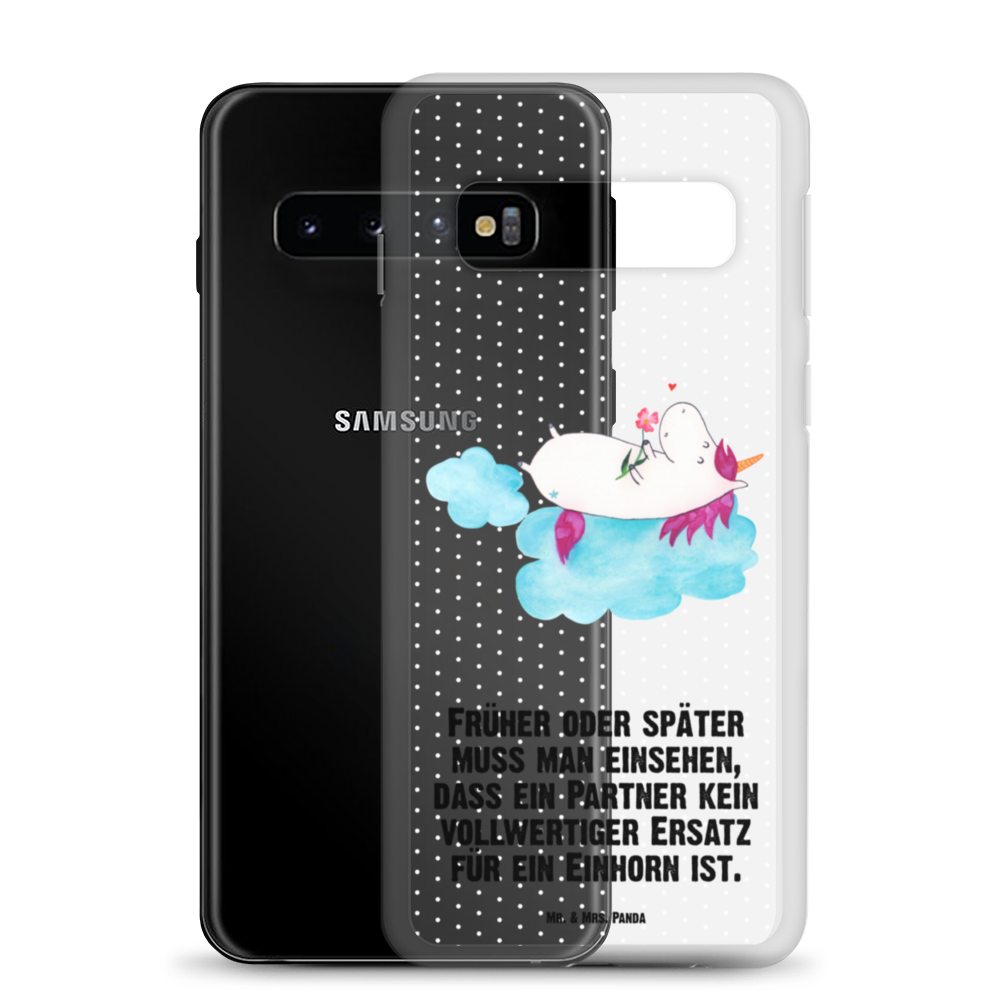 Handyhülle Einhorn verliebt auf Wolke Einhorn, Einhörner, Unicorn, verliebt, Liebe, Liebesbeweis, Freundin, Wolke Handyhülle, Handycover, Transparente Handyhülle, Flexible Handyhülle, Handyschutz, Transparent, Durchsichtig, Schutzhülle für Handy, Stilvolle Handyhülle, Robuste Handyhülle, Schutz vor Kratzern, Schützende Handyhülle  Einhorn, Einhörner, Einhorn Deko, Pegasus, Unicorn