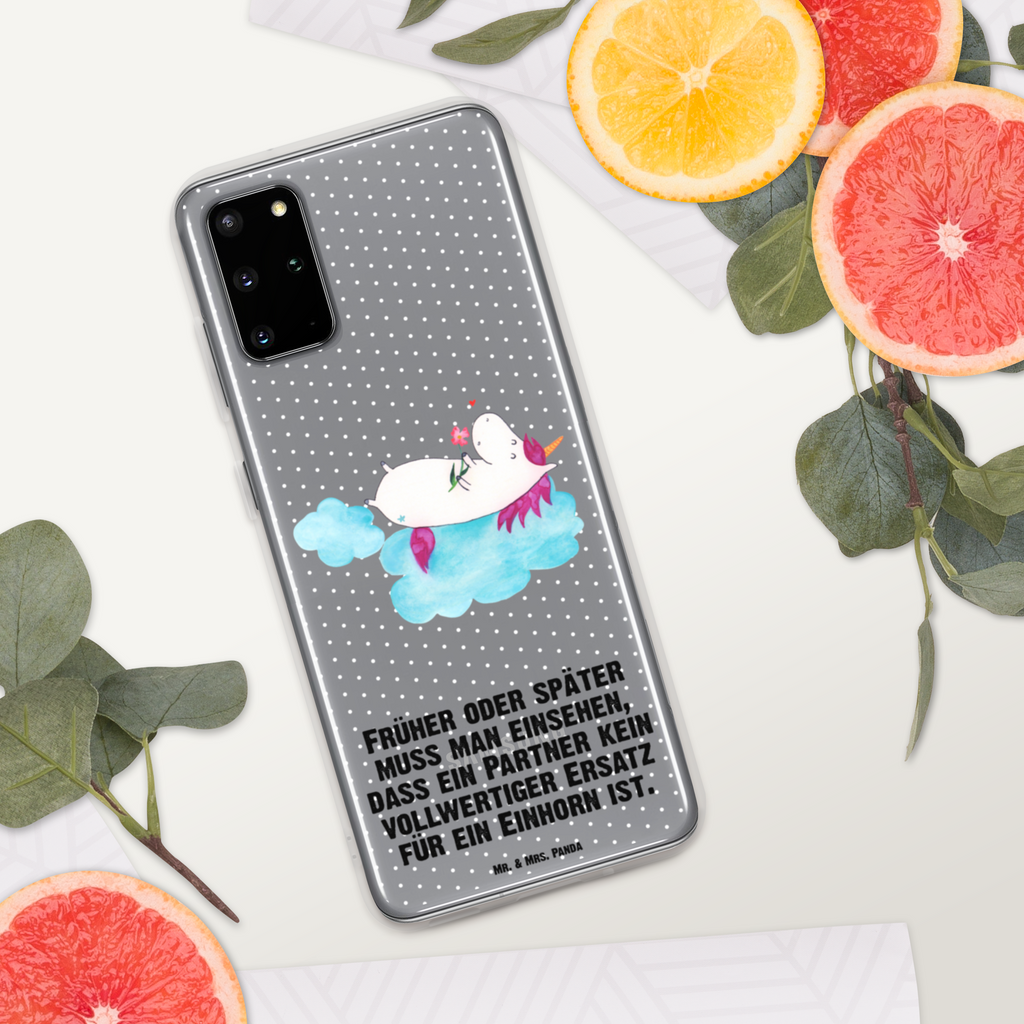 Handyhülle Einhorn verliebt auf Wolke Einhorn, Einhörner, Unicorn, verliebt, Liebe, Liebesbeweis, Freundin, Wolke Handyhülle, Handycover, Transparente Handyhülle, Flexible Handyhülle, Handyschutz, Transparent, Durchsichtig, Schutzhülle für Handy, Stilvolle Handyhülle, Robuste Handyhülle, Schutz vor Kratzern, Schützende Handyhülle  Einhorn, Einhörner, Einhorn Deko, Pegasus, Unicorn