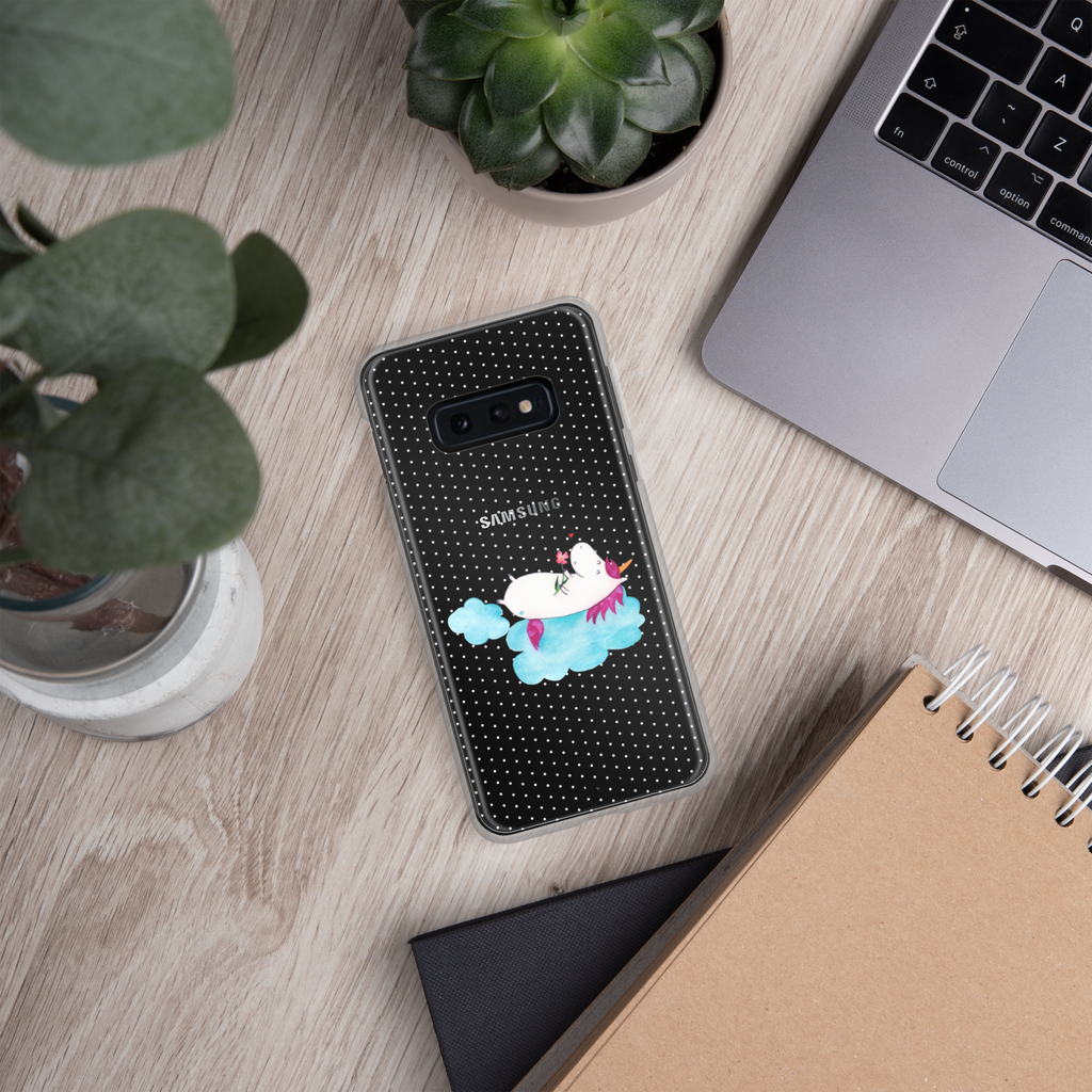 Handyhülle Einhorn verliebt auf Wolke Einhorn, Einhörner, Unicorn, verliebt, Liebe, Liebesbeweis, Freundin, Wolke Handyhülle, Handycover, Transparente Handyhülle, Flexible Handyhülle, Handyschutz, Transparent, Durchsichtig, Schutzhülle für Handy, Stilvolle Handyhülle, Robuste Handyhülle, Schutz vor Kratzern, Schützende Handyhülle  Einhorn, Einhörner, Einhorn Deko, Pegasus, Unicorn