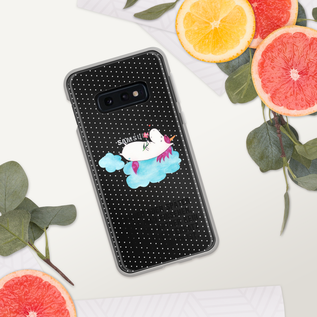 Handyhülle Einhorn verliebt auf Wolke Einhorn, Einhörner, Unicorn, verliebt, Liebe, Liebesbeweis, Freundin, Wolke Handyhülle, Handycover, Transparente Handyhülle, Flexible Handyhülle, Handyschutz, Transparent, Durchsichtig, Schutzhülle für Handy, Stilvolle Handyhülle, Robuste Handyhülle, Schutz vor Kratzern, Schützende Handyhülle  Einhorn, Einhörner, Einhorn Deko, Pegasus, Unicorn